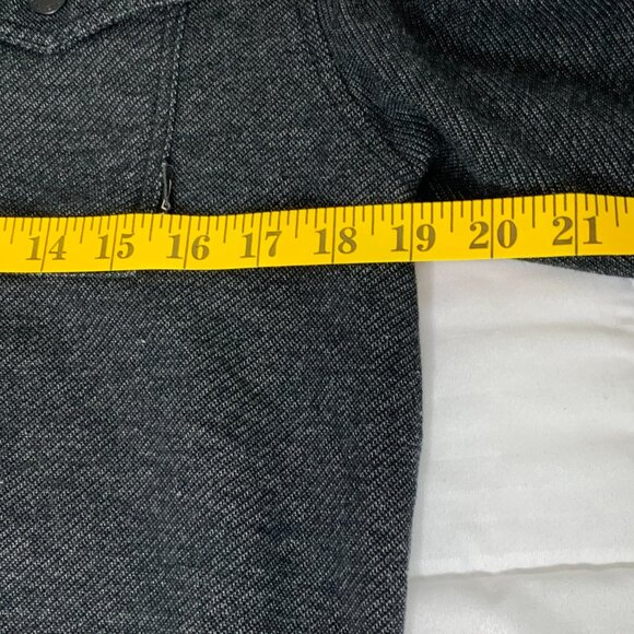 Vans Dark Grey Buttoned Hoodie - Picture 12 of 12